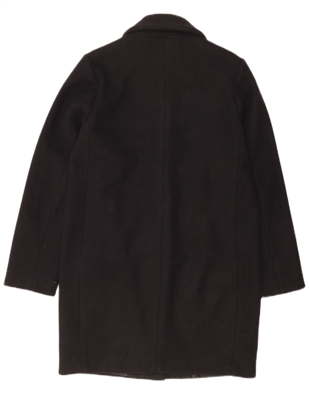Gap Womens Oversized Overcoat UK 10 Small Black Acrylic
