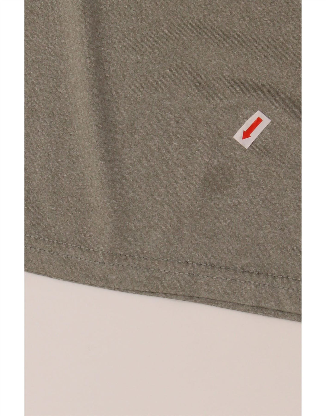 NIKE Womens Dri Fit Graphic T-Shirt Top UK 12 Large Grey Polyester Vintage Nike and Second-Hand Nike from Messina Hembry 