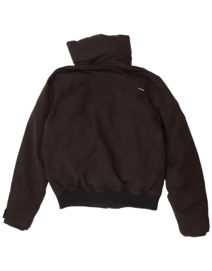 Superdry Veste matelassée pour hommes UK 38 Medium Noir Polyester