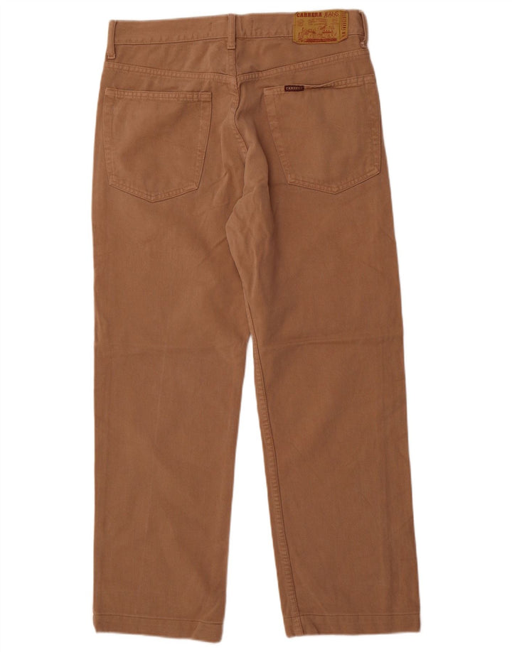 Carrera Mens 700 Straight Jeans W33 L28 Brown Cotton
