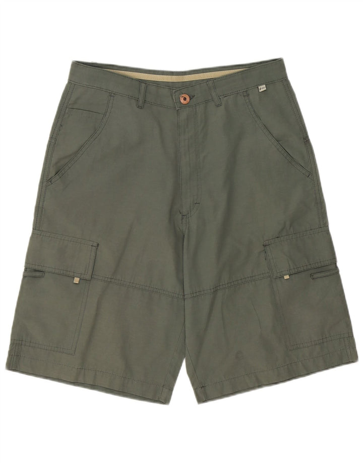Pantaloncini cargo da uomo Invicta IT 48 Medium W30 Cotone grigio