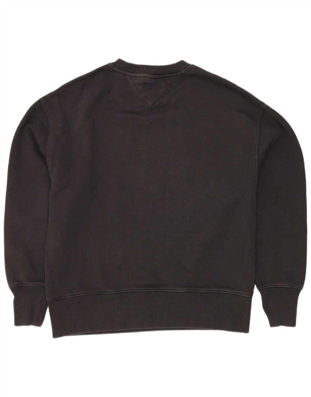 Tommy Hilfiger Mens Graphic Sweatshirt Jumper Small Black Cotton