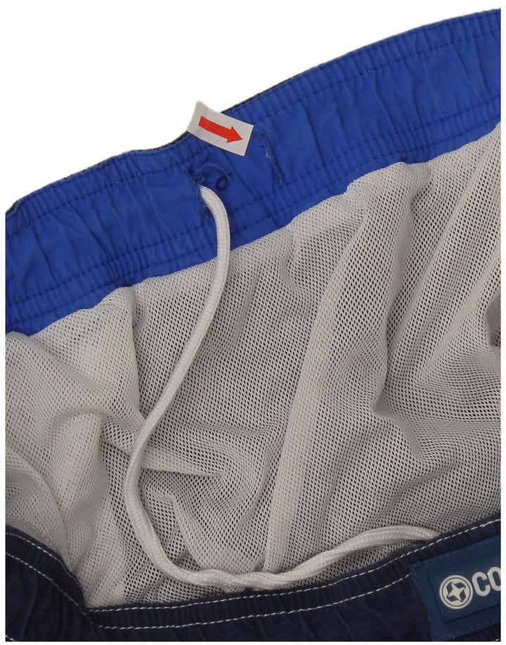 Colmar Mens Graphic Swimming Shorts IT 50 Medium  Navy Blue