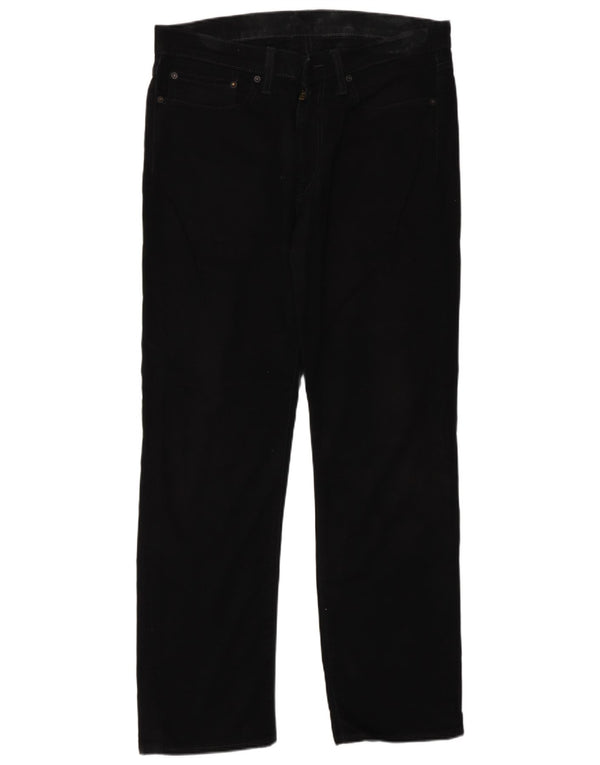 Levi's Uomo 514 Jeans dritti W34 L32 Cotone Nero
