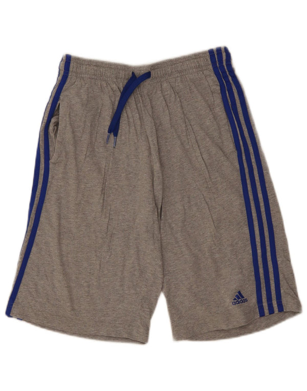 Adidas drenge sportsshorts 15-16 år Grå bomuld