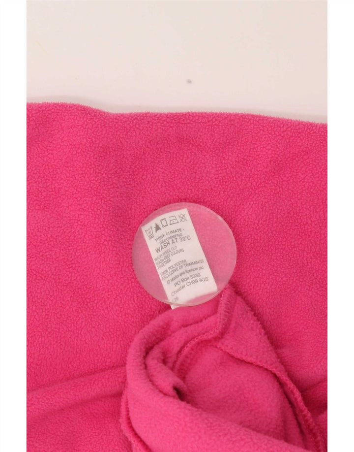 Marks & Spencer Fleecejakke til kvinder UK 18 XL Pink Polyester