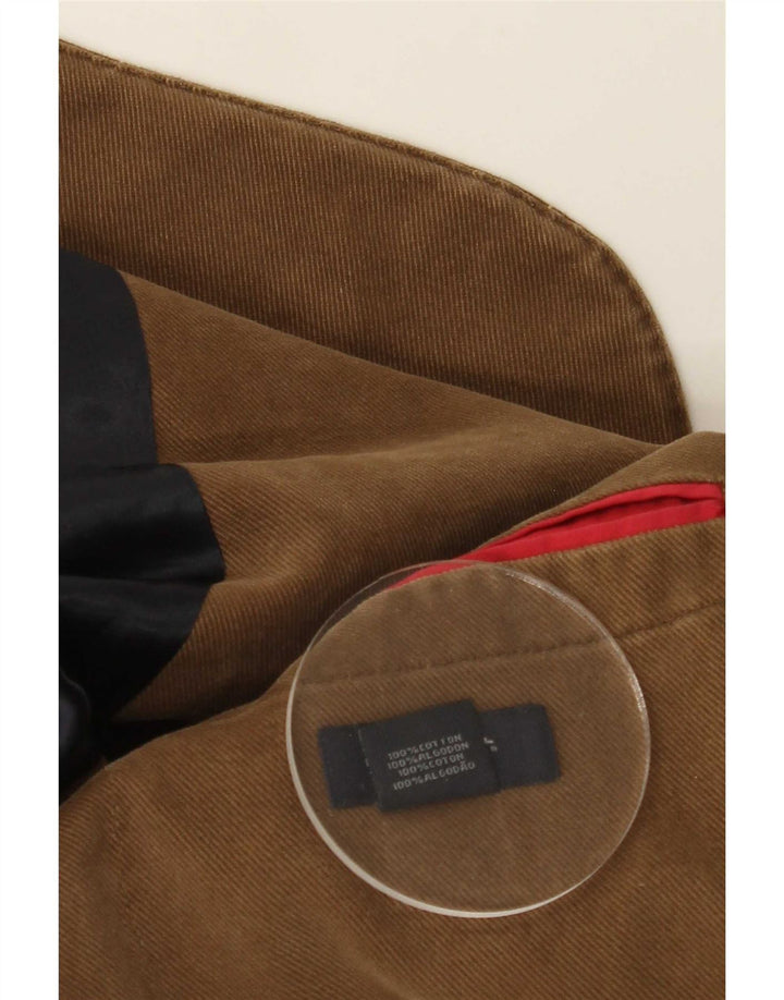 Gant Mens 2 Button Blazer Jacket EU 48 Medium Brown Bumbac