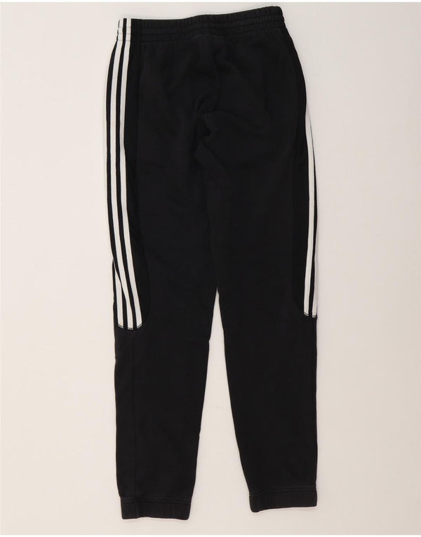 Adidas Mens Tracksuit Trousers Joggers Small Black Cotton