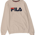 Felpa grafica da uomo FILA Maglione XS Cotone bianco