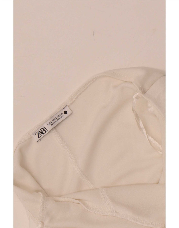 Body fără mâneci pentru femei Zara UK 8 Small White