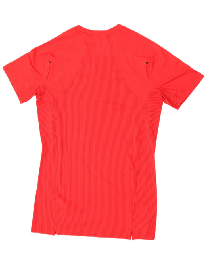 Nike Compression T-Shirt Top UK 20 2XL Rød Polyester