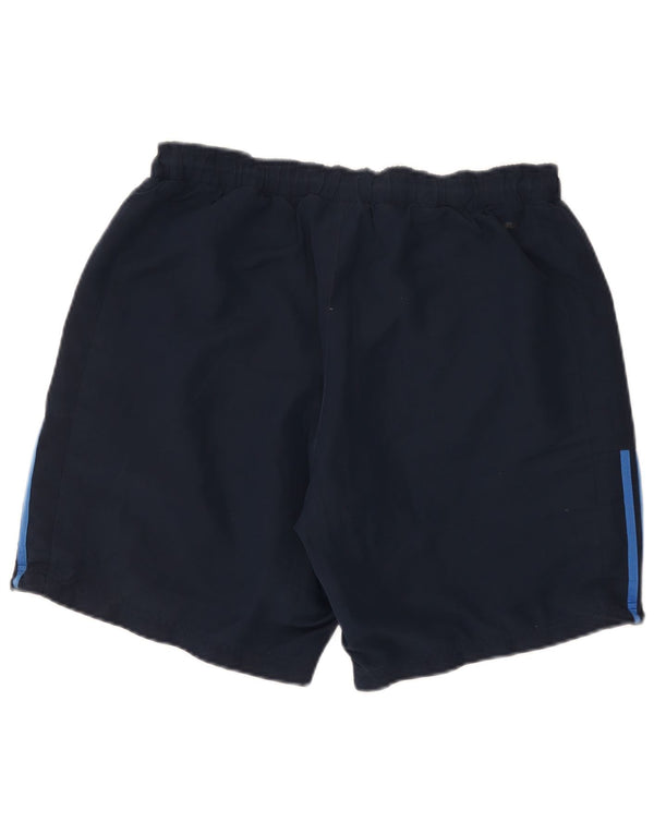 Adidas Mens Climalite Sport Shorts Large Navy Blue Polyester