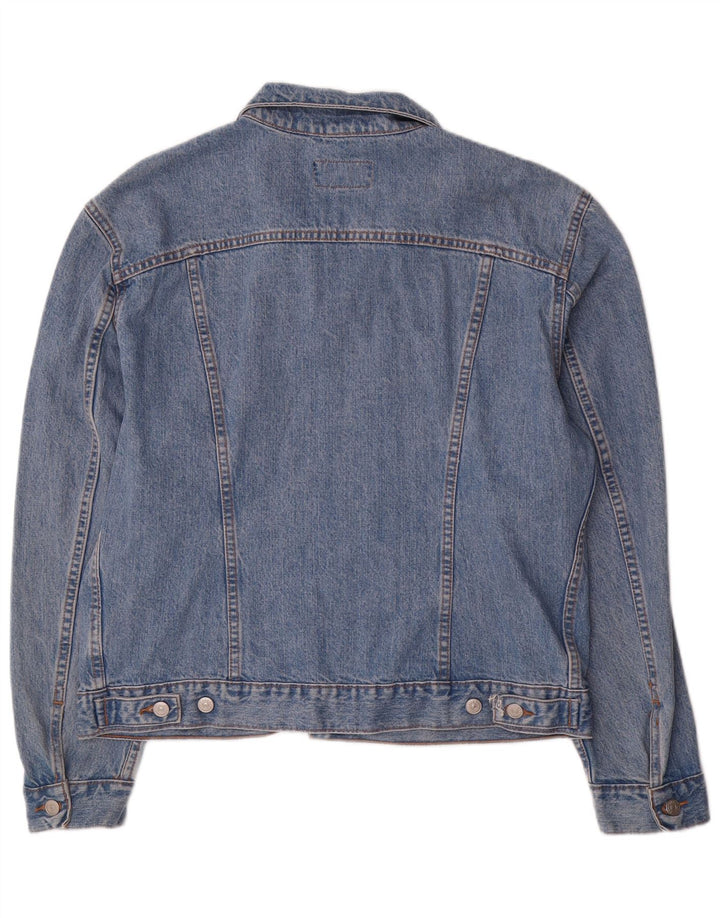 CARRERA Denimjakke til mænd UK 40 Stor Blå Bomuld