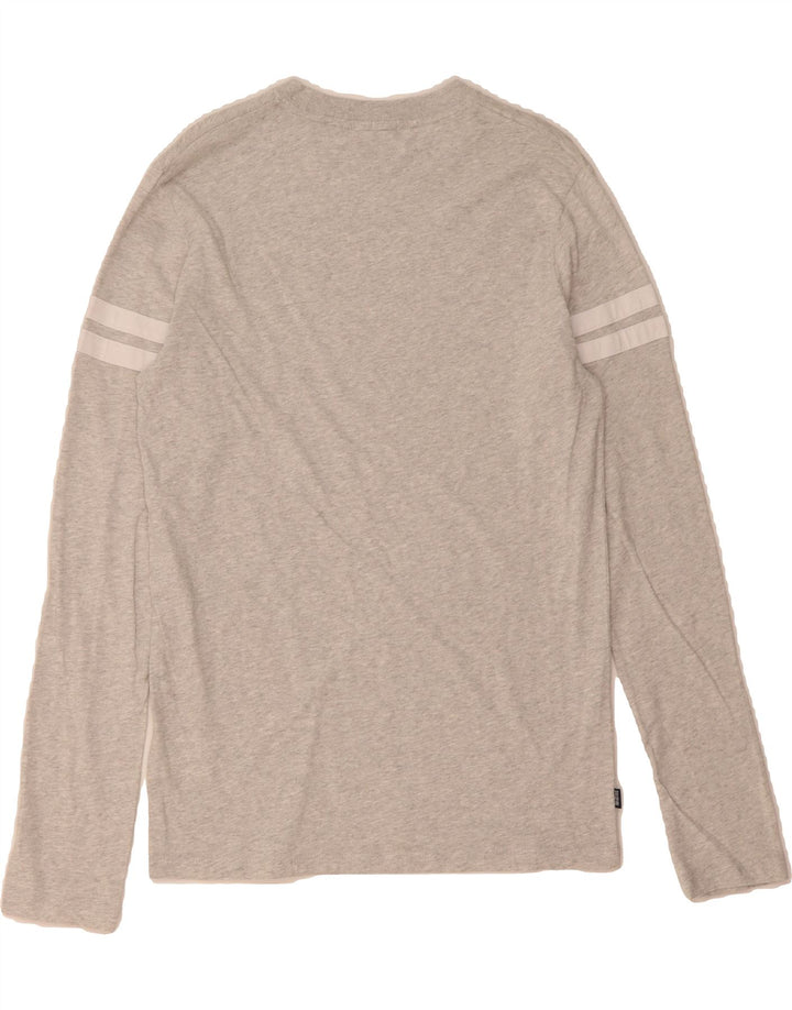 SUPERDRY Mens Top Long Sleeve Small Grey Cotton Vintage Superdry and Second-Hand Superdry from Messina Hembry 