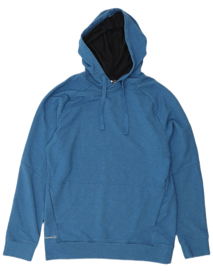 RUSSELL ATHLETIC Herren Dri-Power Kapuzenpullover Small Blau Polyester