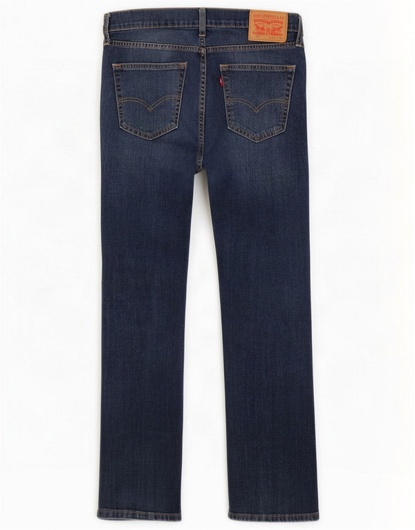Levi's Mens 527 Bootcut Jeans W34 L30 Bleu Coton