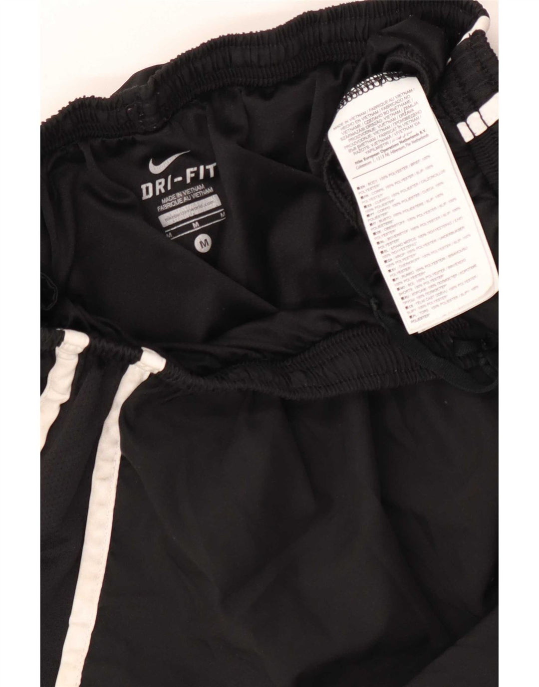 Pantaloncini sportivi Nike da donna Dri Fit UK 12 medio nero poliestere