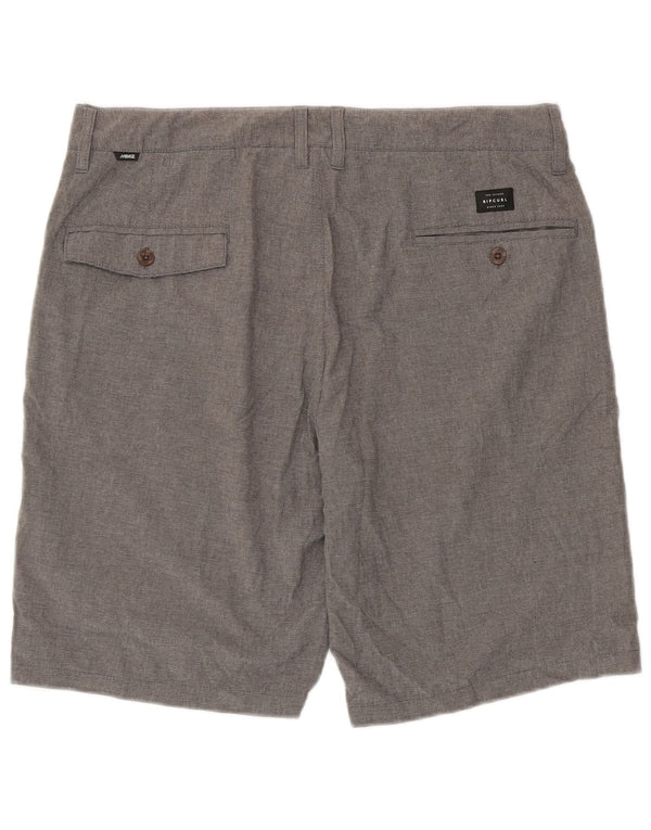 Rip Curl Mens Chino Shorts W34 Large Grey Flecked