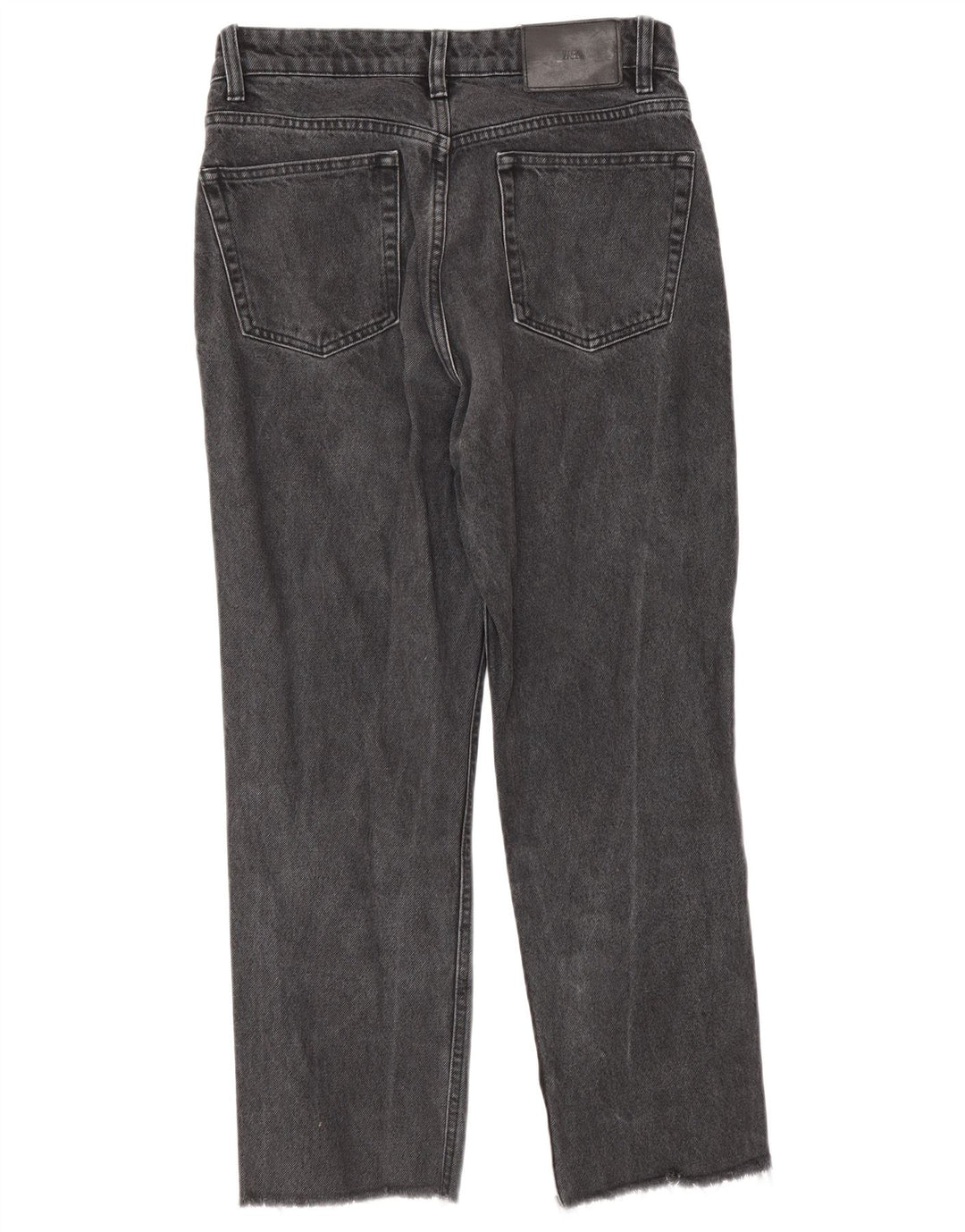 Zara Womens Straight Jeans EU 38 Small W28 L25 Grey Cotton