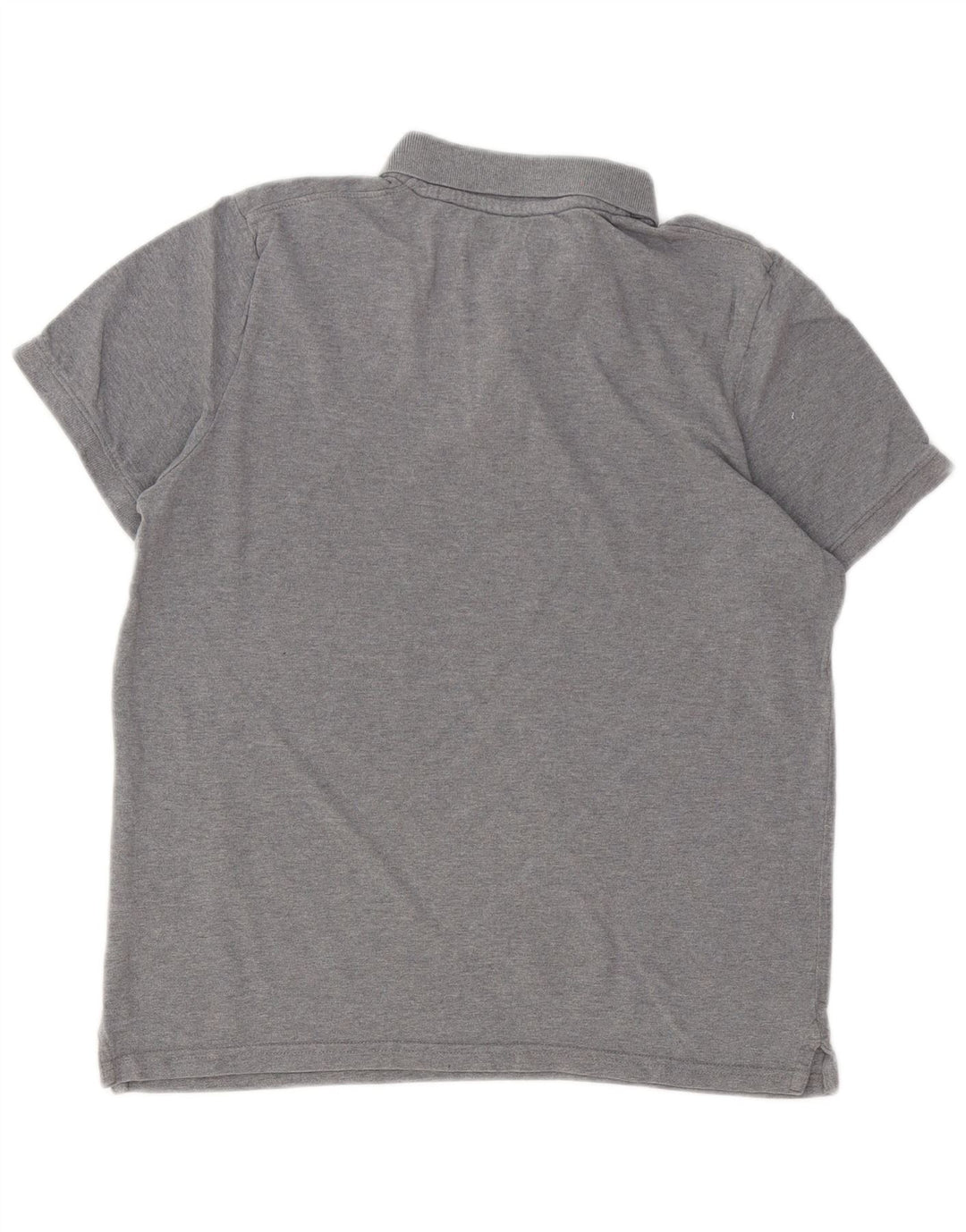 Jack & Jones herre poloshirt mellemgrå flækket bomuld