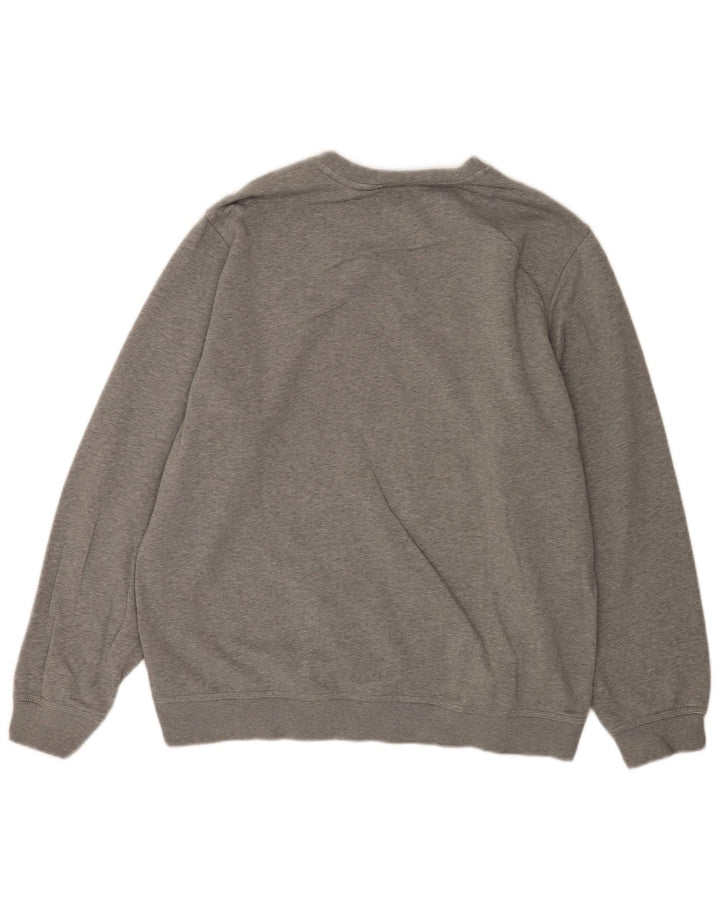 Nike Sweatshirt Jumper til mænd 2XL Grå bomuld
