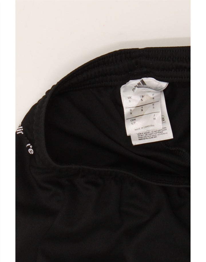 Adidas Boys Climalite Sport Shorts 9-10 Years Small Black Polyester