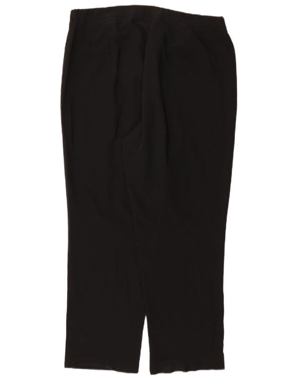 Pantaloni casual da donna Marks & Spencer Autograph UK 18 XL W38 L30 Neri
