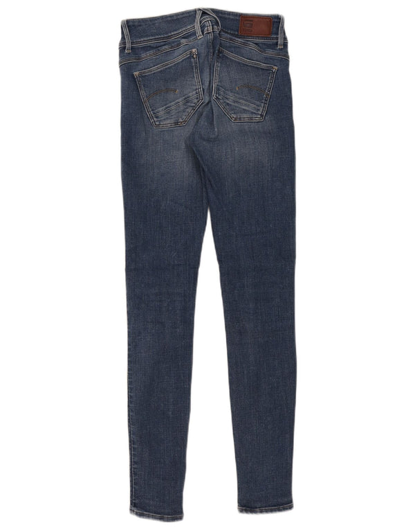 Jeans super skinny G-Star da donna Lynn W25 L30 cotone blu