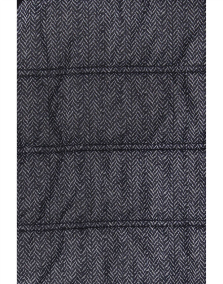 Calvin Klein Mens Golf Tracksuit Top Jacket 2XL Navy Blue Herringbone