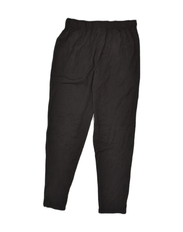 CHAMPION Mens Tracksuit Trousers Medium Black Polyester | Vintage Champion | Thrift | Second-Hand Champion | Used Clothing | Messina Hembry 