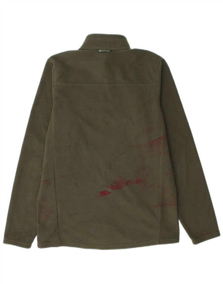 Montane Herren Fleecejacke UK 36 Small Khaki Polyester