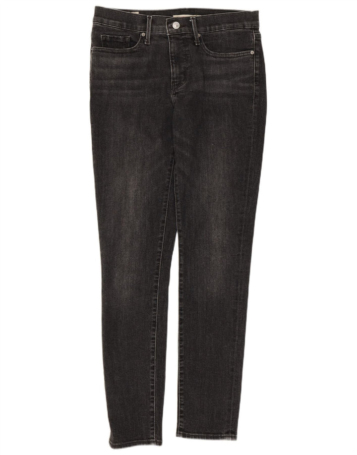 Levi's Womens Skinny Jeans W28 L30 Grey Cotton