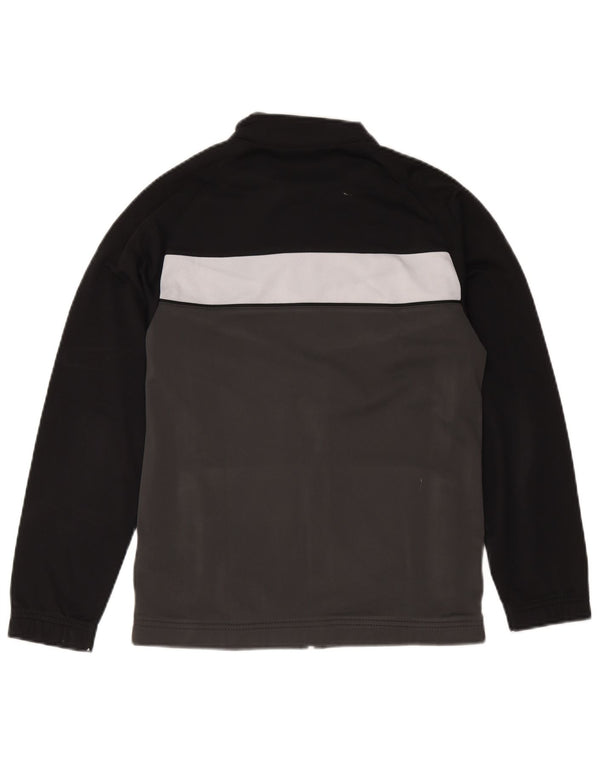 Giacca superiore della tuta da ragazzo Nike 12-13 anni Large in poliestere color block grigio