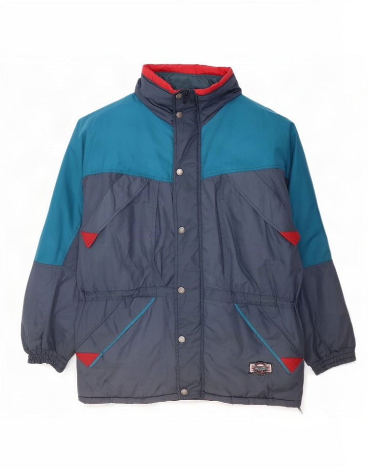 Brugi Mens Ski Jacket UK 42 XL Grey Colourblock