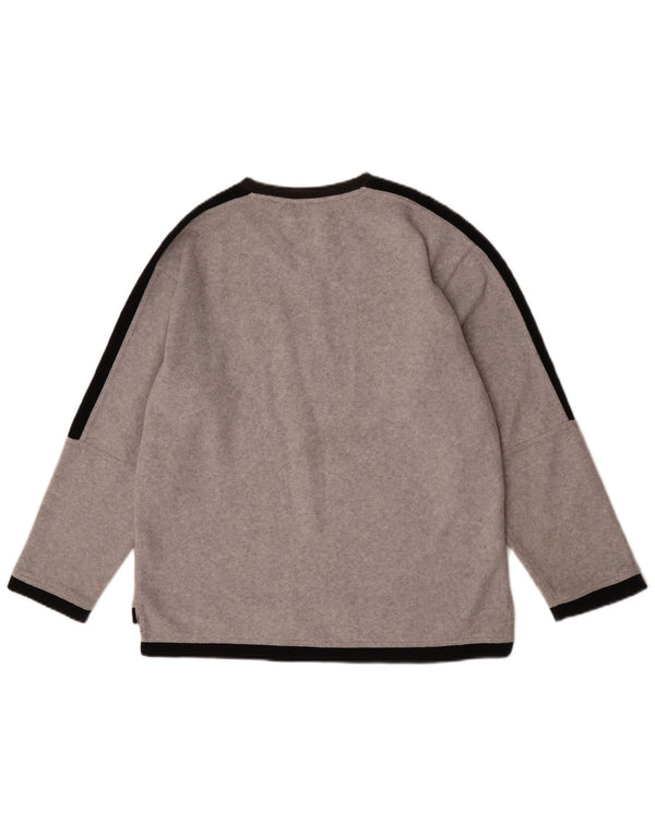 Fila Pull Polaire Graphique Garçon 15-16 ans XL Gris Colorblock Polyester