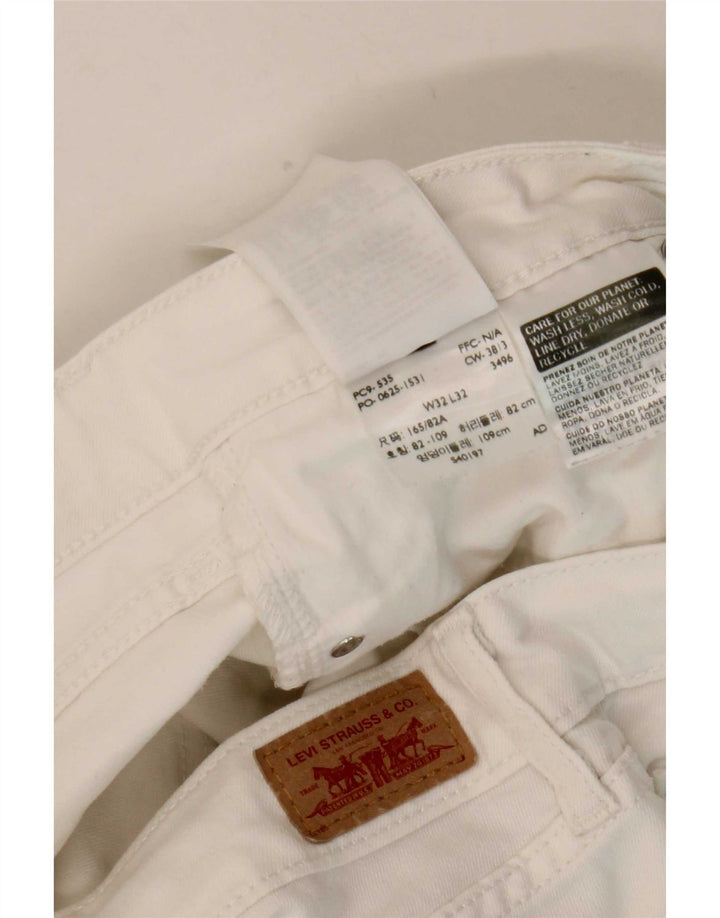 Levi's Jean Skinny 535 Legging Femme Blanc W32 L32