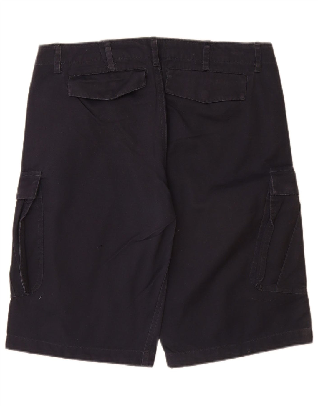 Lapo Galleri Mens Cargo Shorts IT 48 Medium W32  Navy Blue Cotton