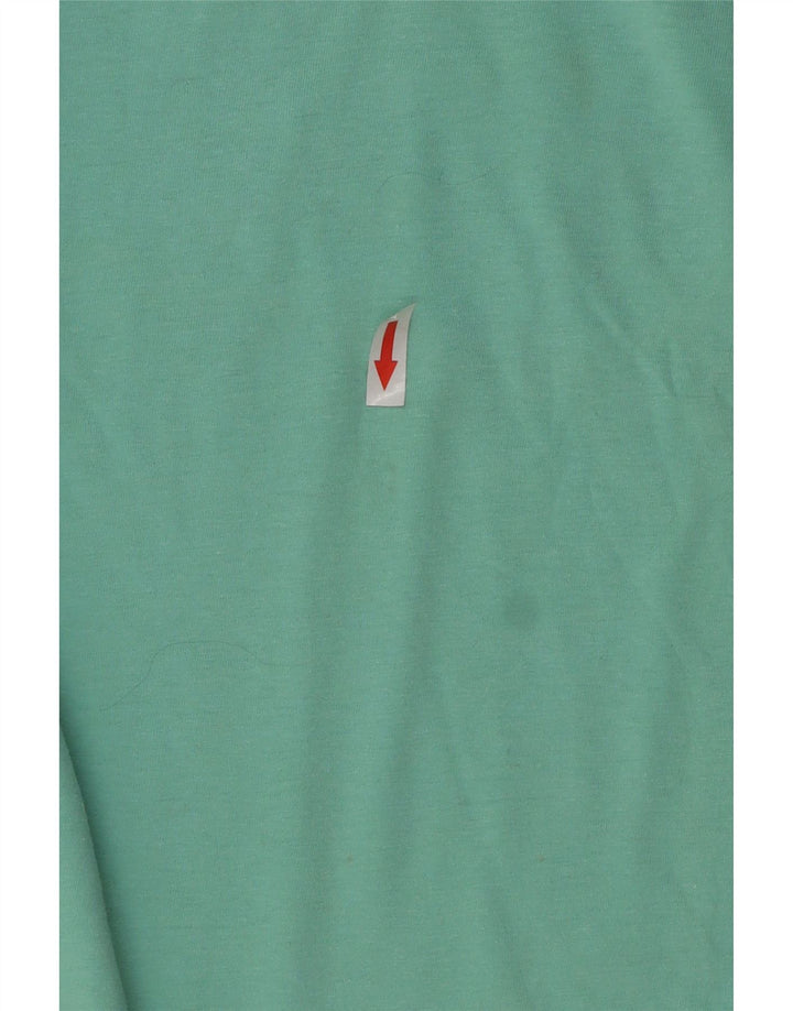 Billabong Hombre Camiseta Gráfica Top Poliéster Verde Medio