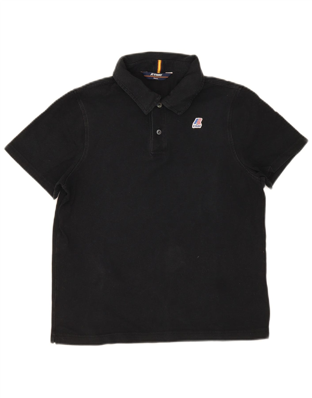 K-Way Polo Hombre Pequeño Negro
