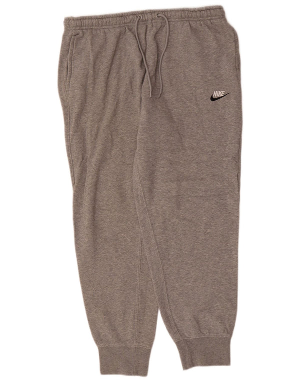 Nike muške trenirke Hlače Joggers Large Grey Flecked Cotton
