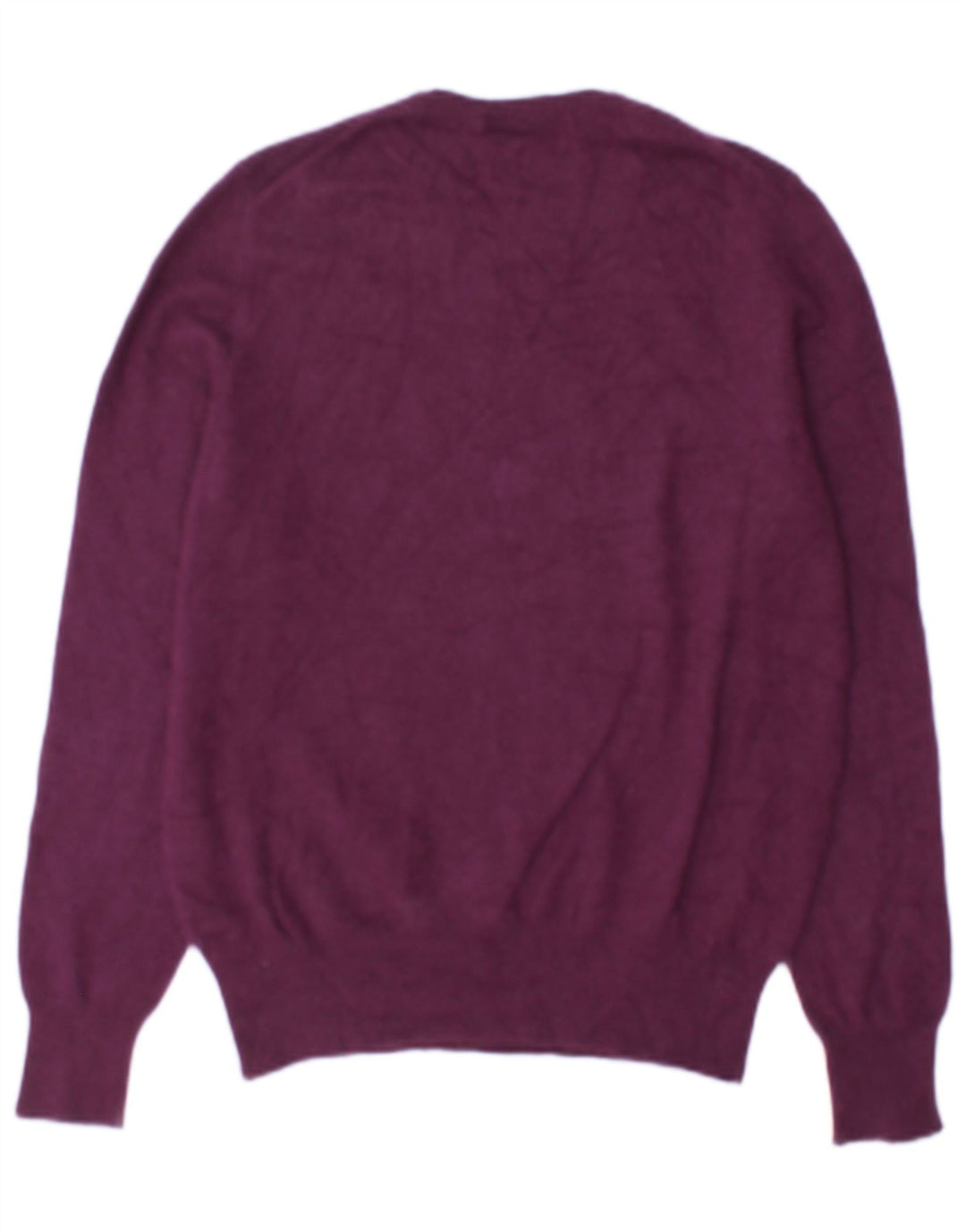 Marks & Spencer Womens Crew Neck Jumper Sweater UK 12 Medium Purple