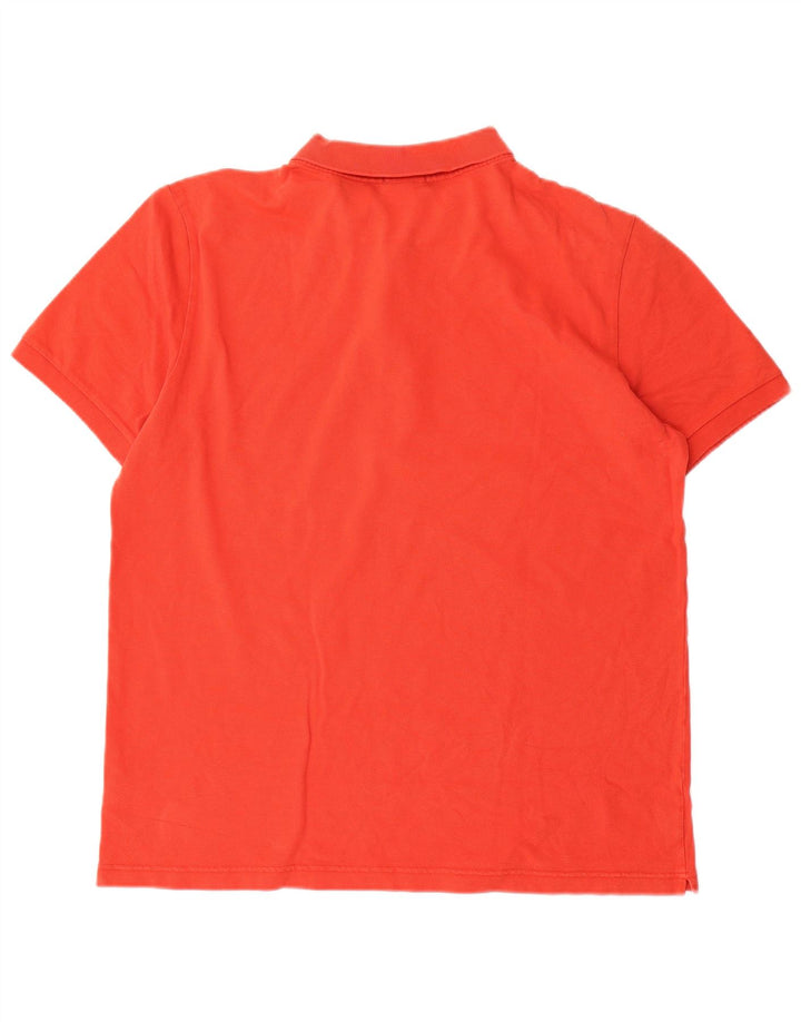 Polo da uomo Lacoste 2XL in cotone rosso