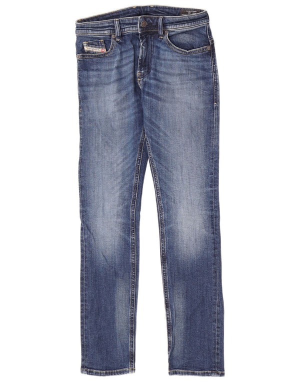 Diesel Mens Thommer Slim Jeans W28 L30 Blue Cotton