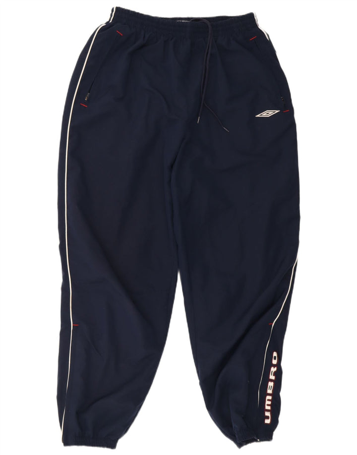 Umbro Pantalon de survêtement graphique pour homme XL Bleu marine Polyester