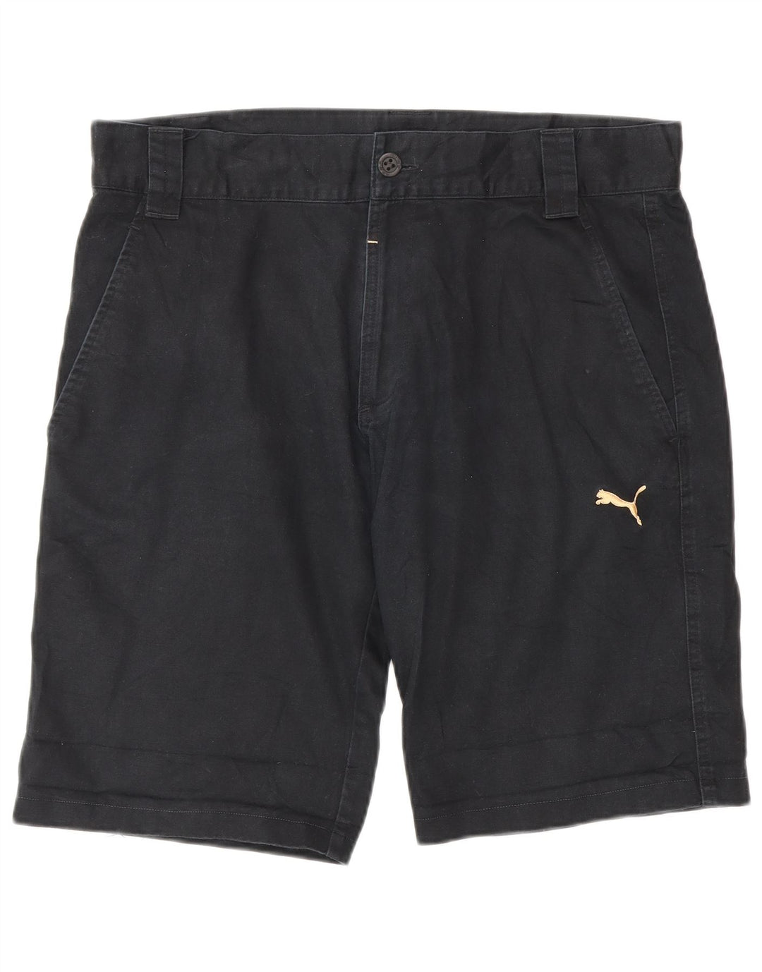 Puma Mens Chino Shorts Medium W32 Black