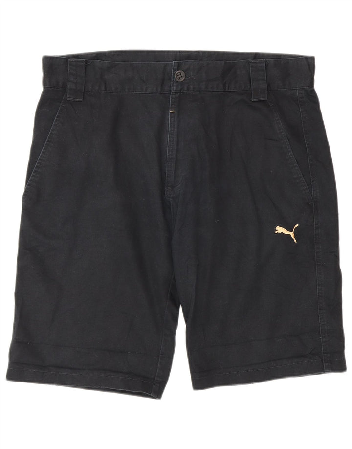 Puma Mens Chino Shorts Medium W32 Black