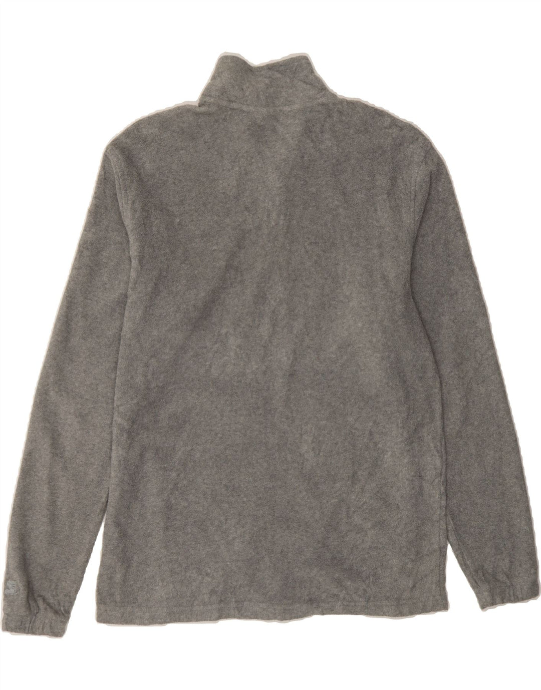 STARTER Mens Fleece Jacket Size 38/40 Medium Grey Polyester Vintage Starter and Second-Hand Starter from Messina Hembry 