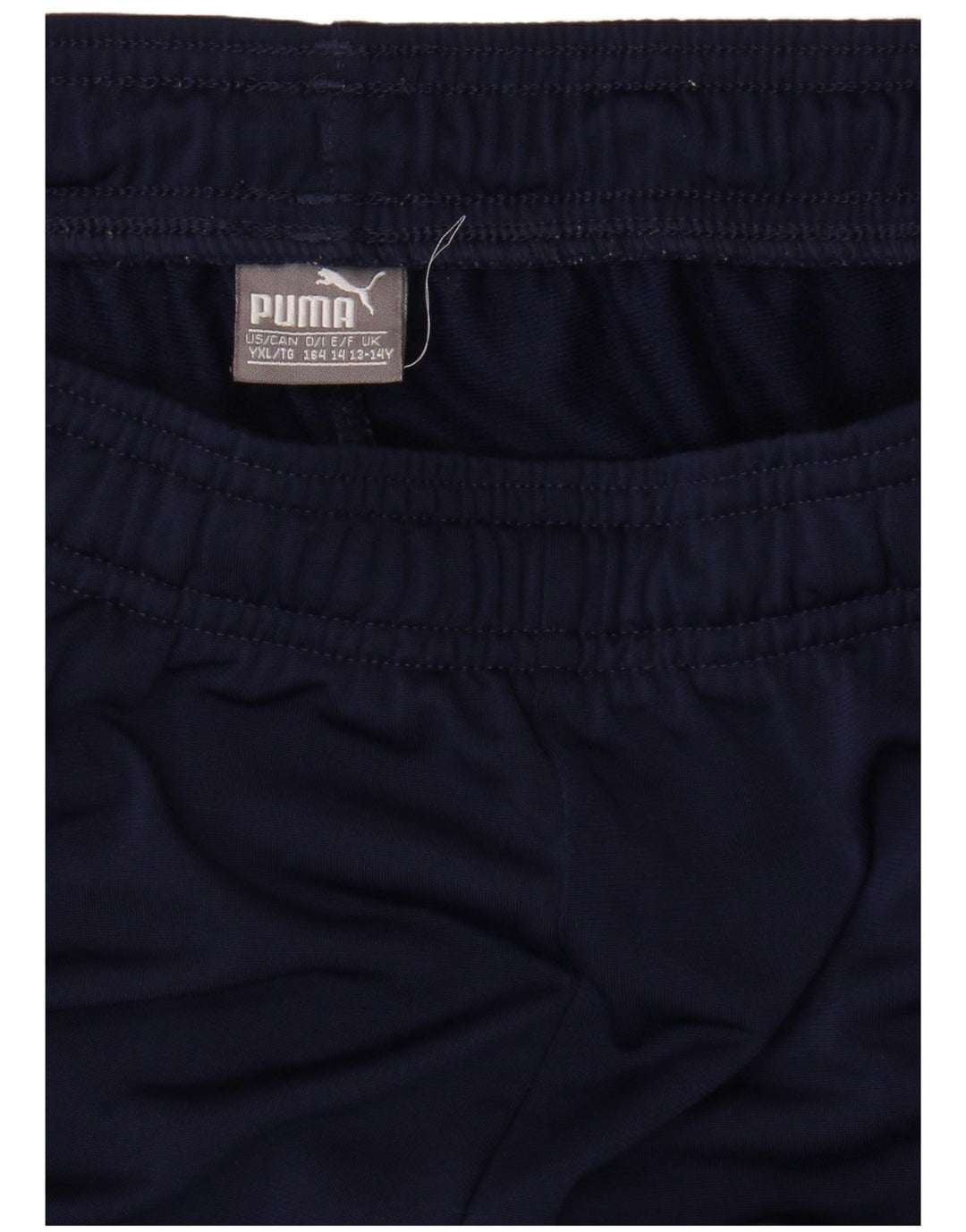 PUMA Boys Tracksuit Trousers 13-14 Years  Navy Blue Polyester