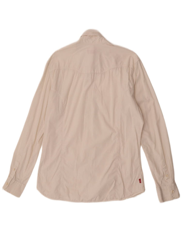 Levi's herre Regular Fit skjorte XL Off White