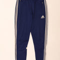 Adidas Mens Climacool Tracksuit Trousers Large Navy Blue Colourblock